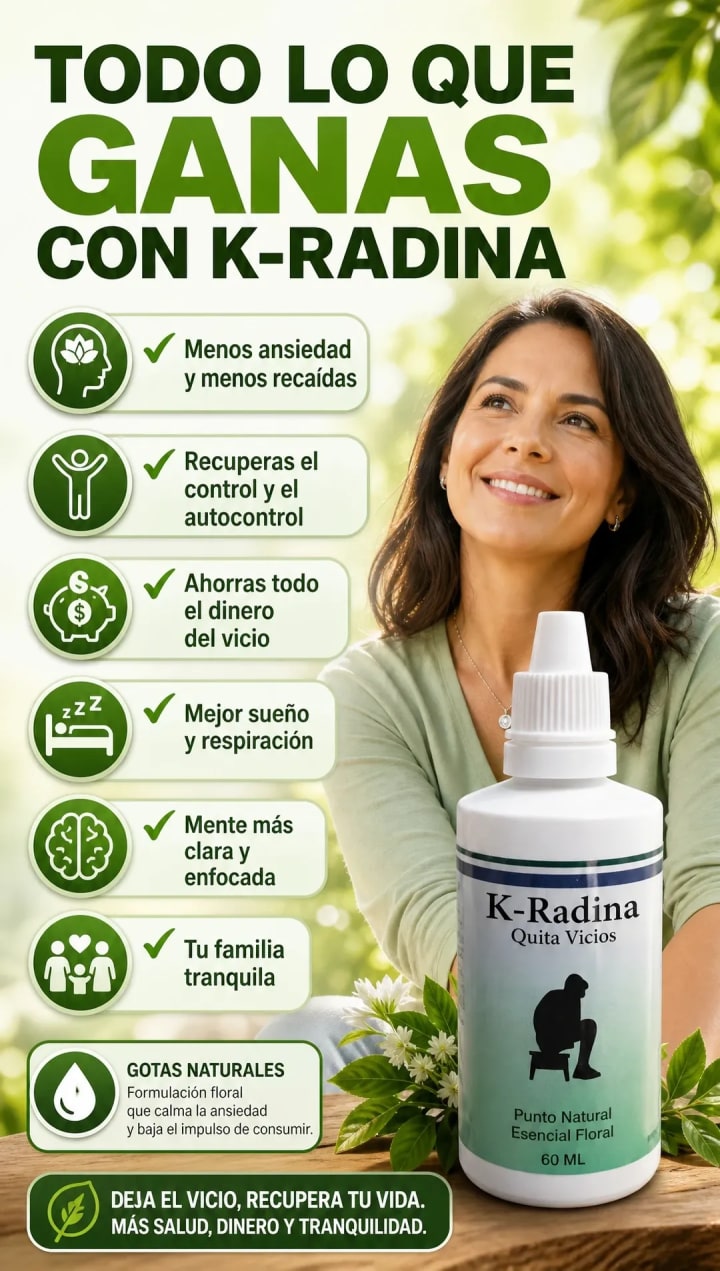 Todo lo que ganas con K-Radina: control, calma y libertad