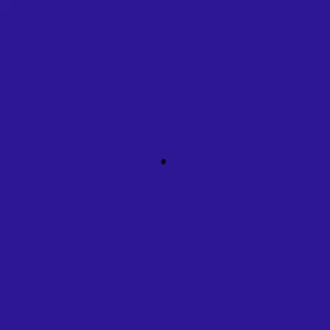 An animated illustration of a character feeling swallowed up and frazzled.