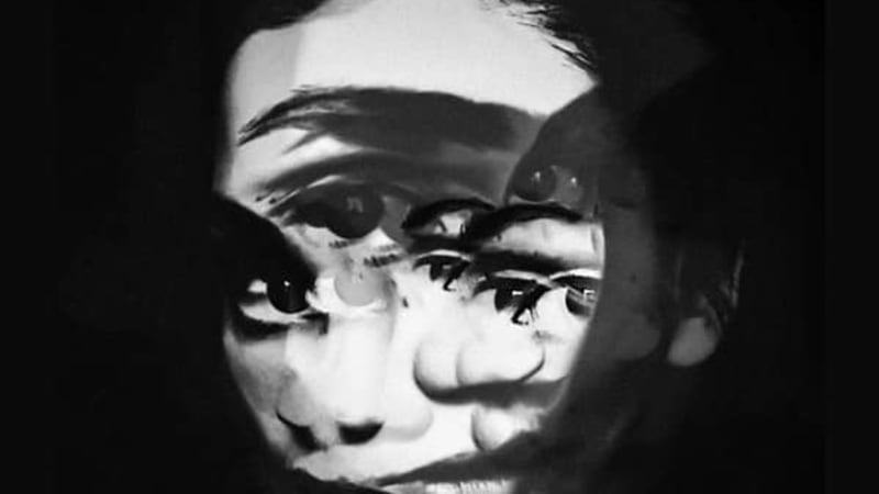 A woman's face
