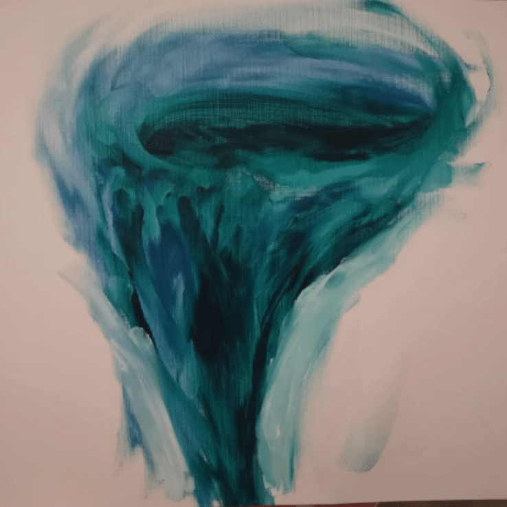 Painting on canvas