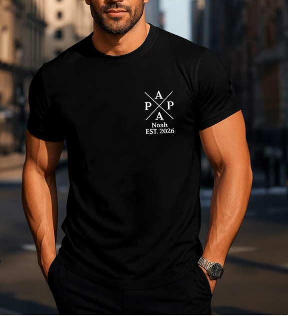 Dad t-shirt personalized