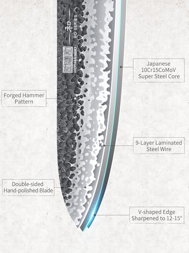 Vue 2 de Hoshanho Couteau De Chef