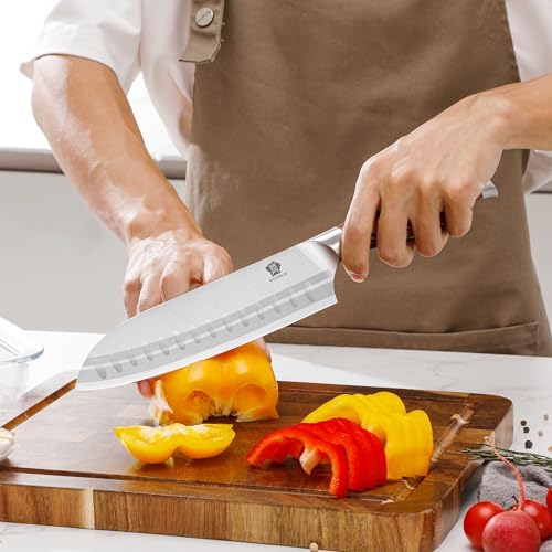 Vue 6 de Wildmok Couteau De Santoku