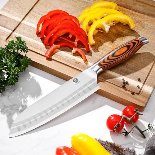 Vue 7 de Wildmok Couteau De Santoku
