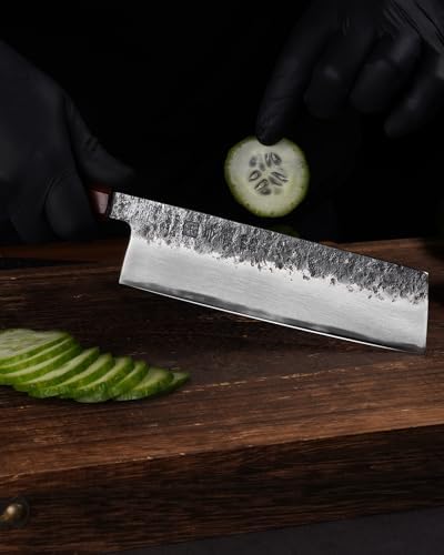 Vue 7 de Couteau Nakiri Cm Couteau