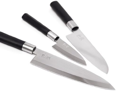 Vue 3 de Couteaux Japonais Kai Couteau