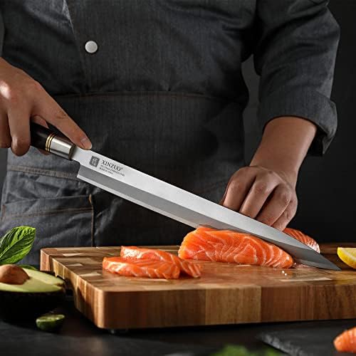 Vue 7 de Xinzuo Cm Couteau Yanagiba