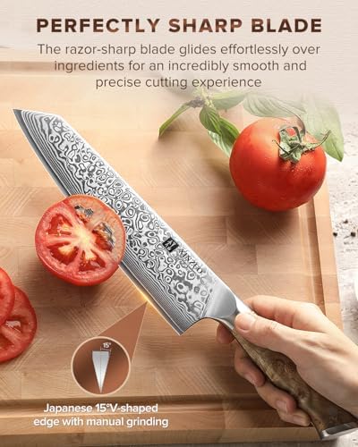 Vue 3 de Xinzuo Acier Damas Cm