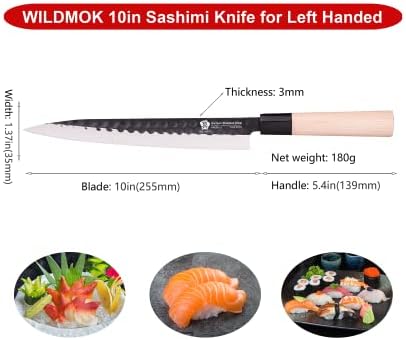 Vue 3 de Wildmok Couteau Sushi