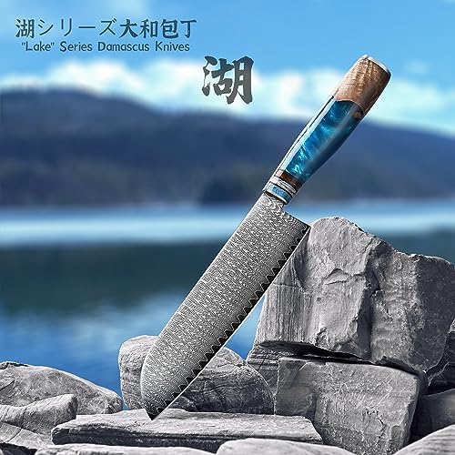 Vue 2 de Ofuun Couteau De Damas