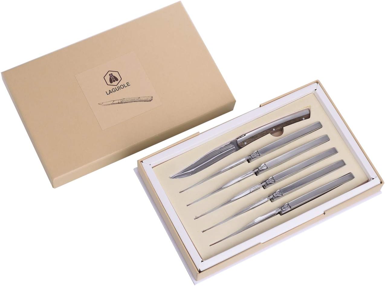 Laguiole Coffret De Couteaux