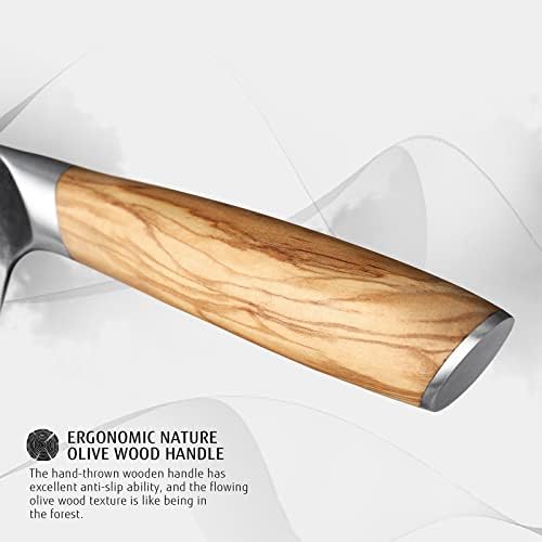 Vue 5 de Hecef Couteau De Chef