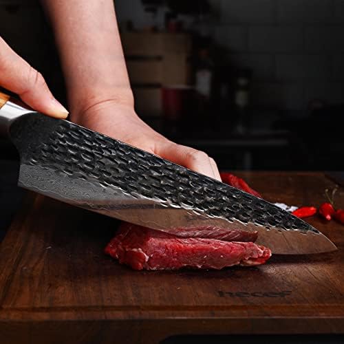 Vue 6 de Hecef Couteau De Chef