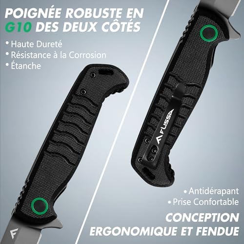 Vue 2 de Flissa Couteau De Poche