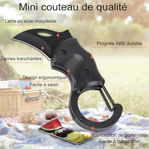Vue 5 de Xnourney Couteau Pliant Multifonctionnel