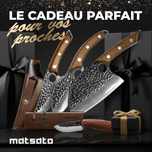 Vue 2 de Matsato Couteau De Cuisine