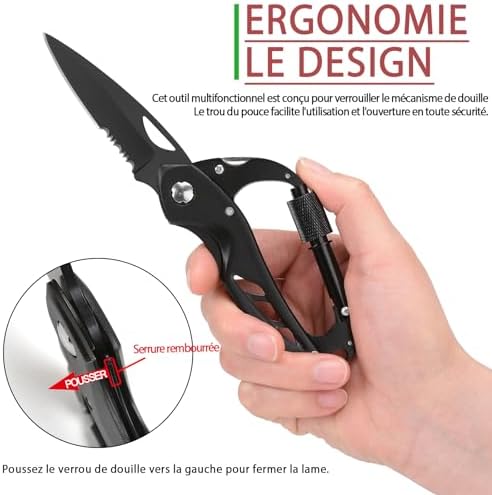 Vue 4 de Xnourney En Mousqueton Multifonction