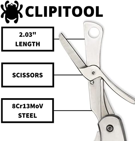 Vue 5 de Spyderco Clipitool Couteau Pliant