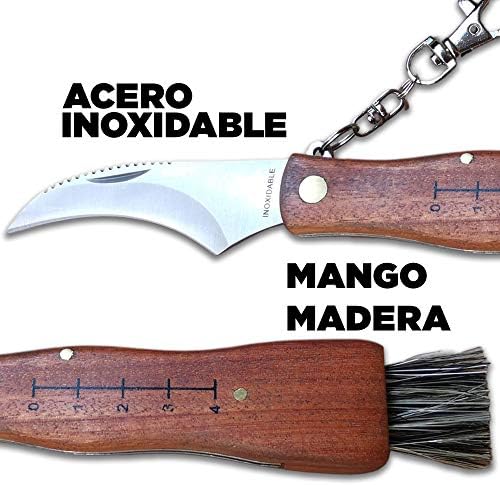 Vue 7 de Cuperinox Couteau Champignons