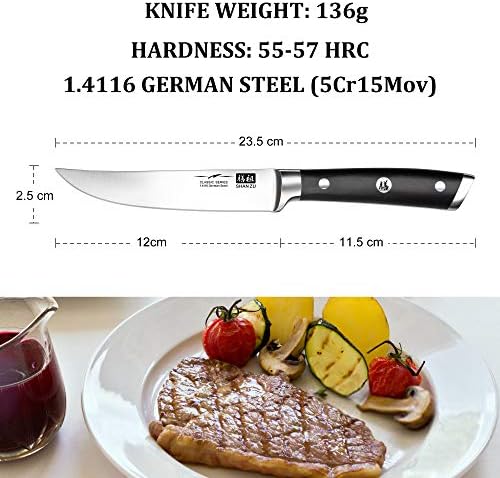 Vue 3 de Shan Zu Couteaux