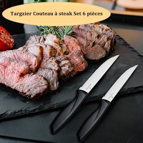 Vue 6 de Targzier Couteaux Steak