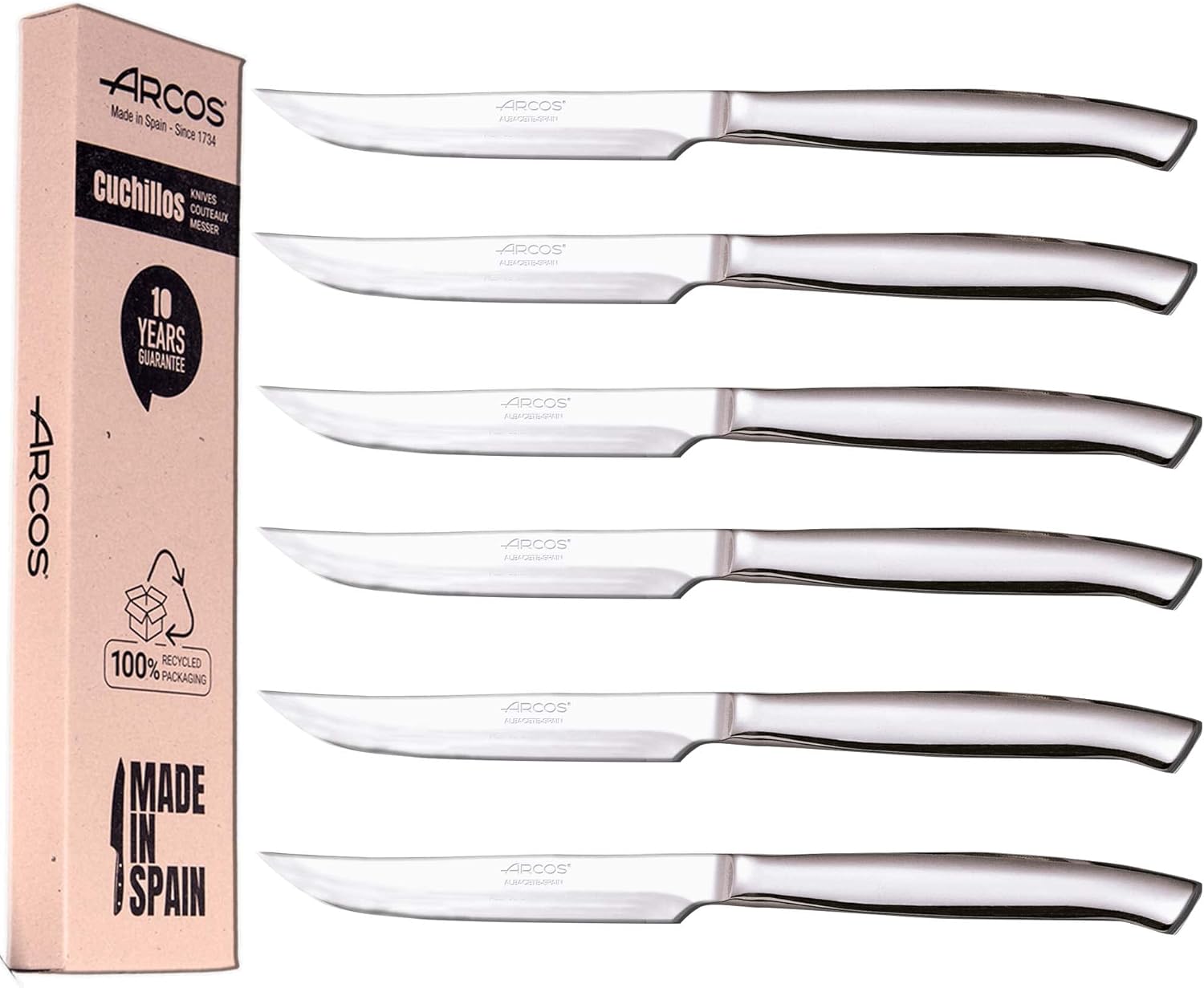 Arcos Lot De Couteaux
