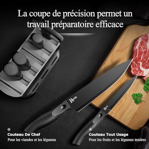 Vue 3 de Couteau Cuisine Ustensiles De