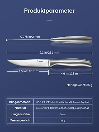 Vue 2 de Dperlla Couteau Steak