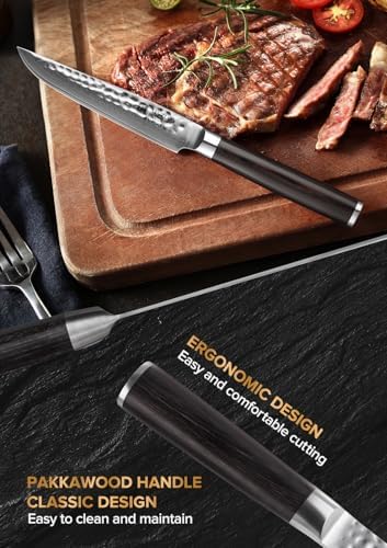 Vue 4 de Xinzuo Set De Couteaux