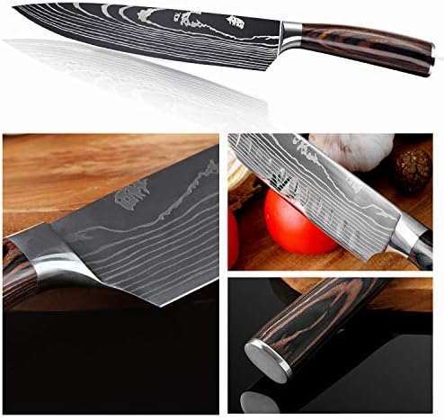 Vue 4 de Mdhand Couteaux De Cuisine