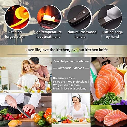 Vue 5 de Mdhand Couteaux De Cuisine