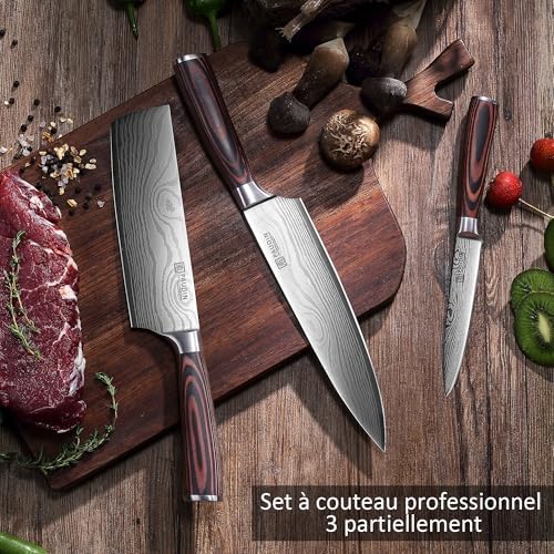Vue 6 de Paudin Couteau Cuisine Professionnel