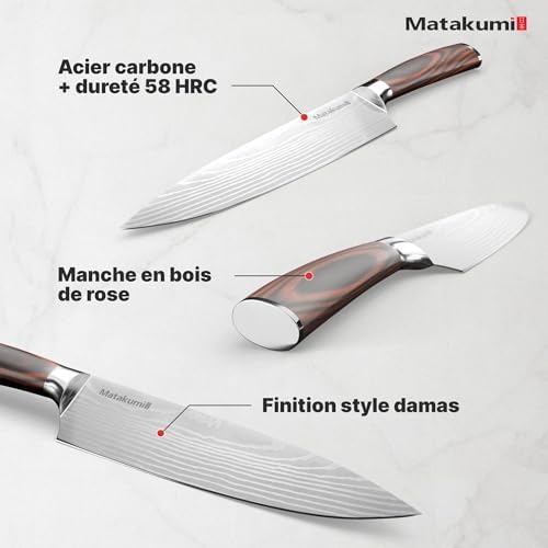 Vue 4 de Matakumi Couteau Cuisine Japonais