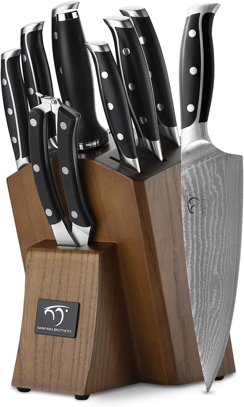 Damas Pieces Set Couteaux