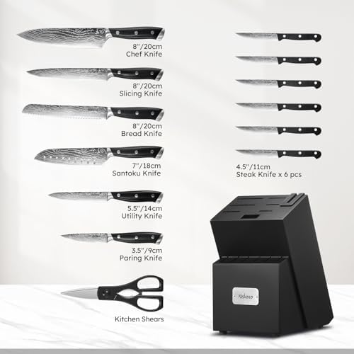Vue 2 de Yabano Couteaux De Cuisine