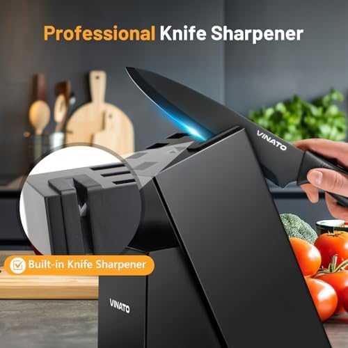 Vue 5 de Vinato Couteau Cuisine Couteau