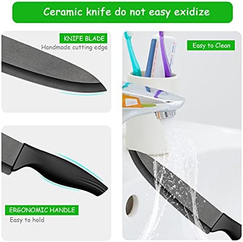 Vue 4 de Linstyle Couteau Ceramique Cm