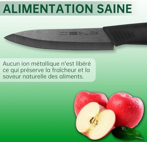 Vue 2 de Plys Noir Couteau Ceramique