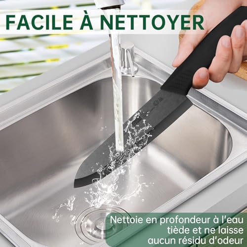 Vue 5 de Plys Noir Couteau Ceramique