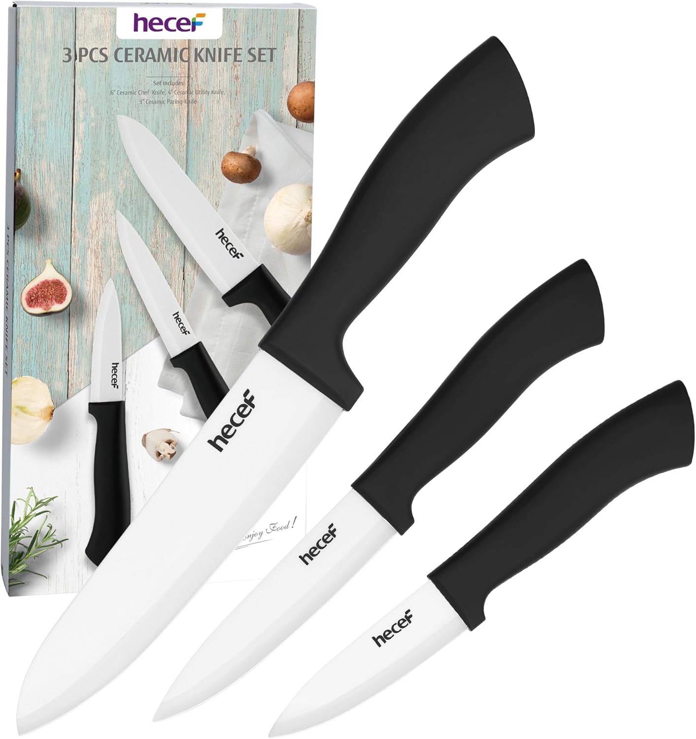 Hecef Couteau Ceramique Cuisine