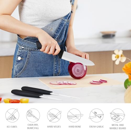 Vue 6 de Hecef Couteau Ceramique Cuisine