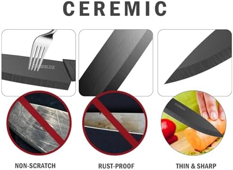 Vue 4 de Coreslux Ensemble De Couteaux