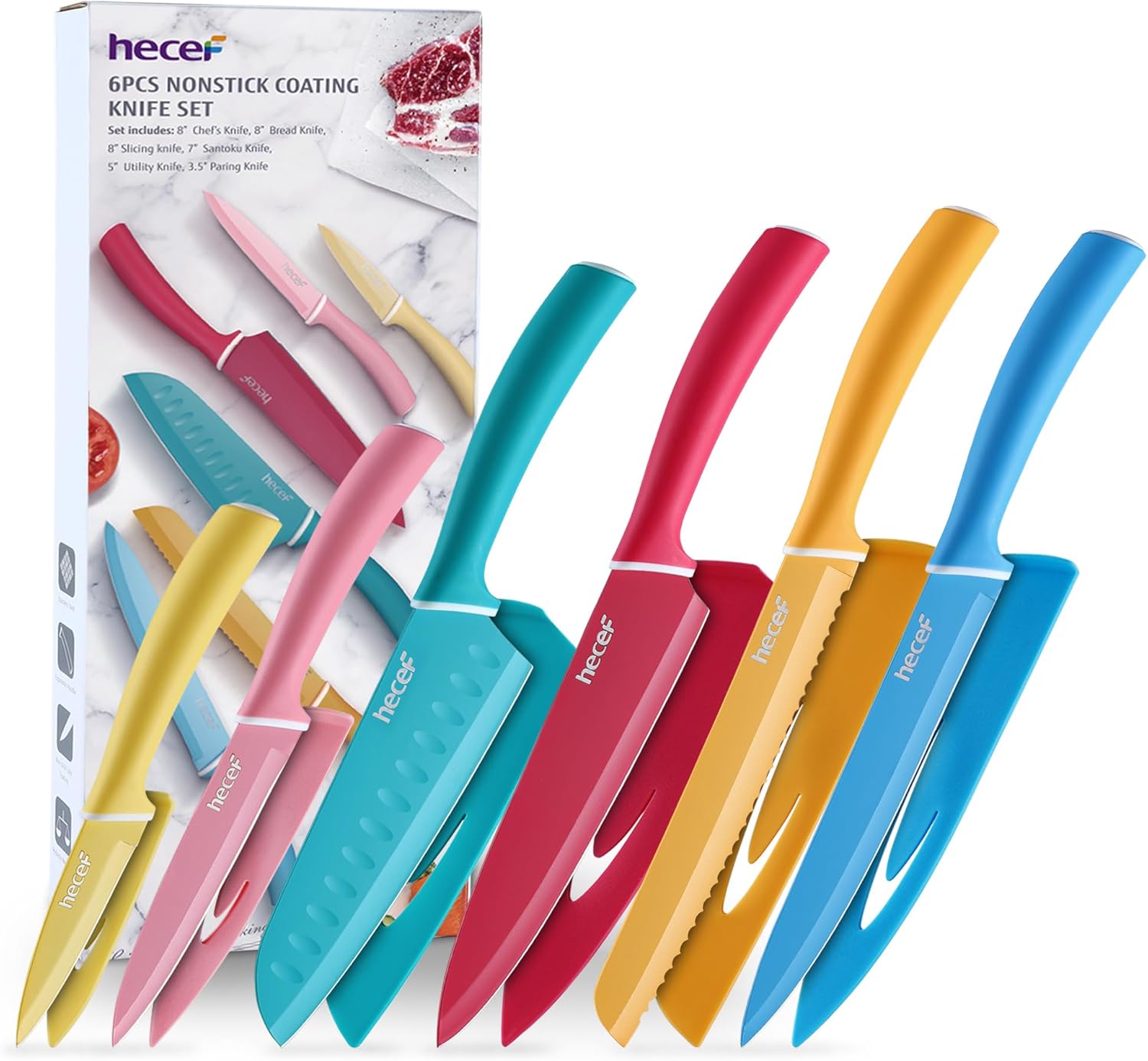 Hecef Couteaux De Cuisine