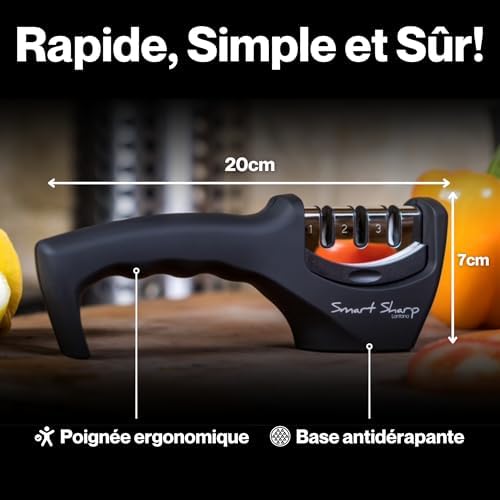 Vue 3 de Lantana Aiguiseur Phases