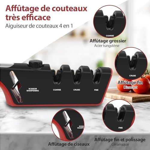 Vue 2 de Aiguiseur Couteaux En Affuteur