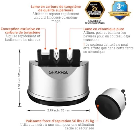 Vue 2 de Sharpal Aiguiseur De