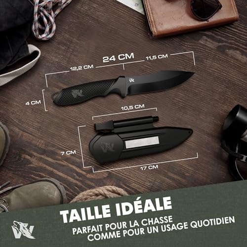 Vue 5 de Odenwolf Couteau De