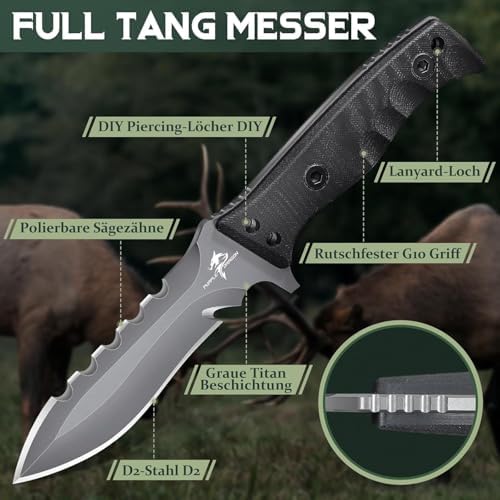 Vue 3 de Purple Dragon Couteau De