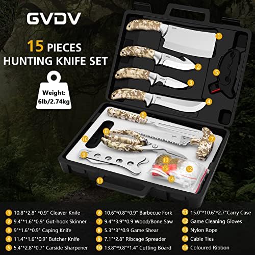 Vue 2 de Gvdv Pieces Couteaux Chasse