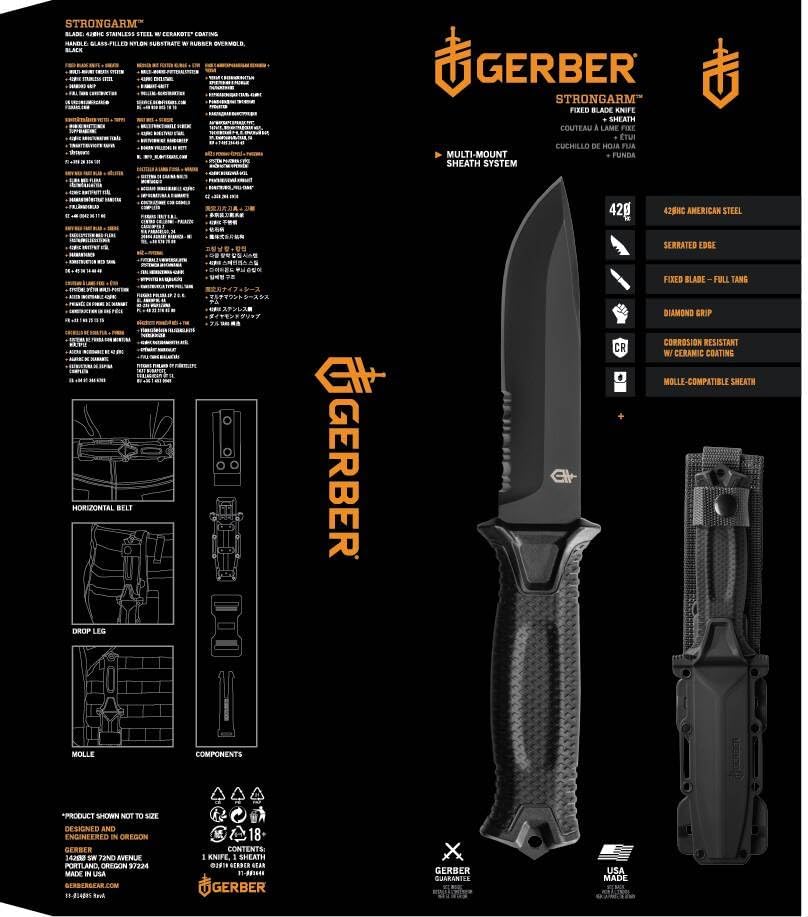 Vue 6 de Gerber Couteau Bord